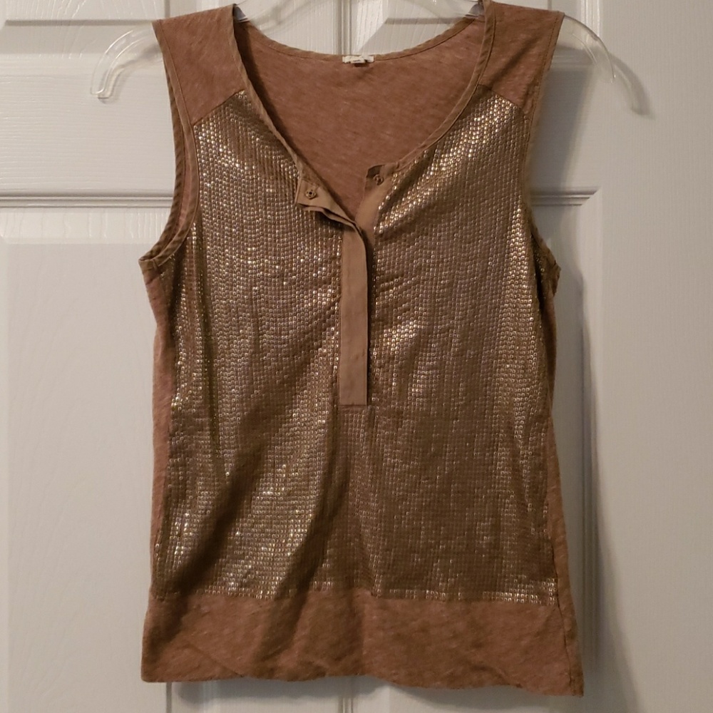J. Crew sequined tank